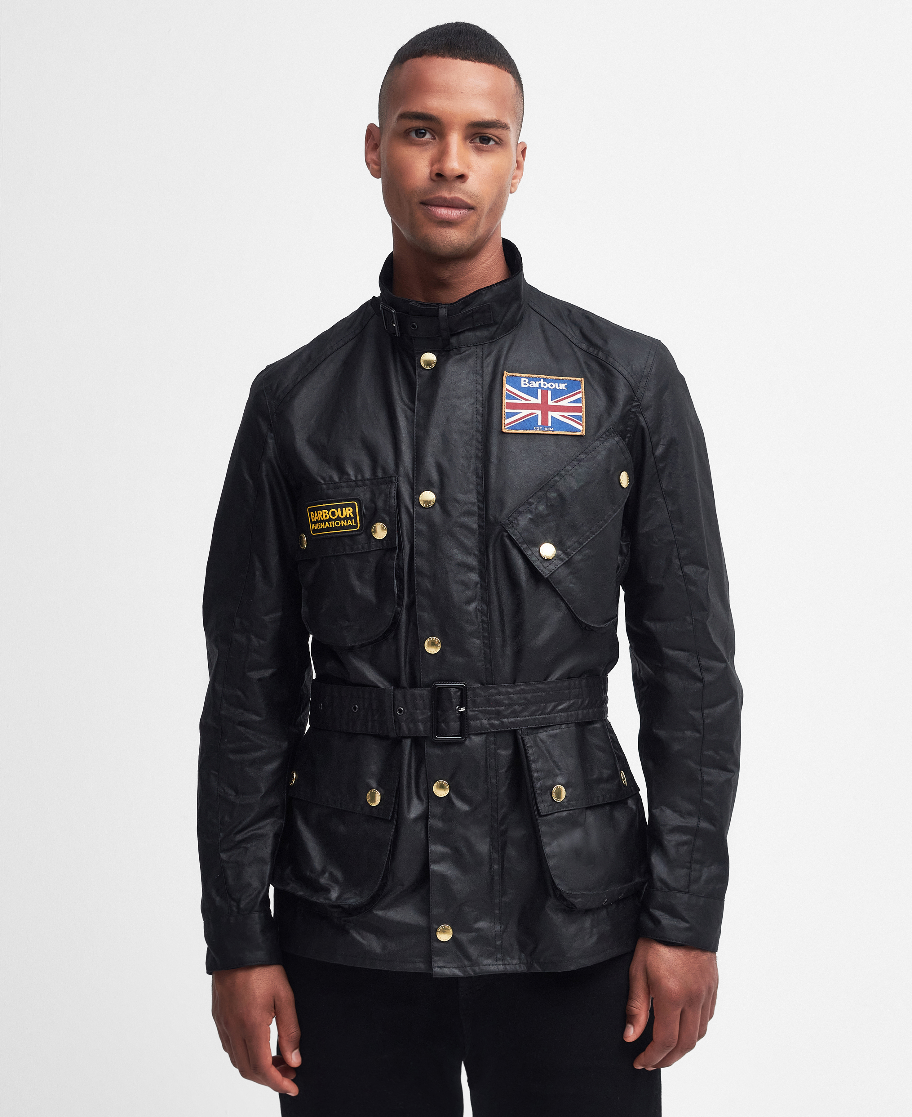 Union Jack International Waxed Jacket image number 0