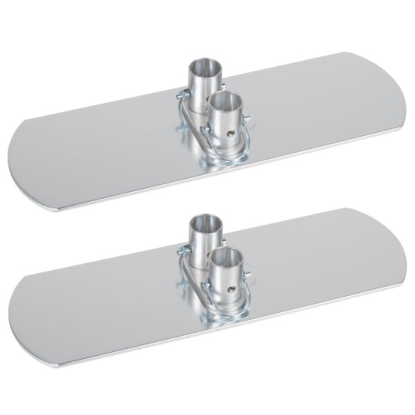 (2) Feet with Dual Posts
