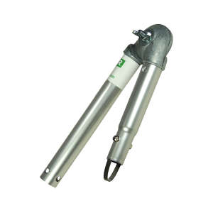 Unger, Cranked Joint Angle Adapter Zinc, Silver