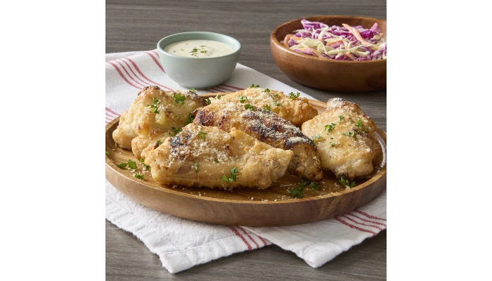 Tyson® IF Coated Bone-In Chicken Wing Sections, With Salt and Vinegar Seasoning Packets, Jumbo_image_1