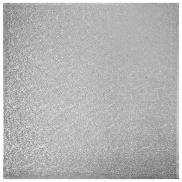 16" Square Silver Foil Cake Board