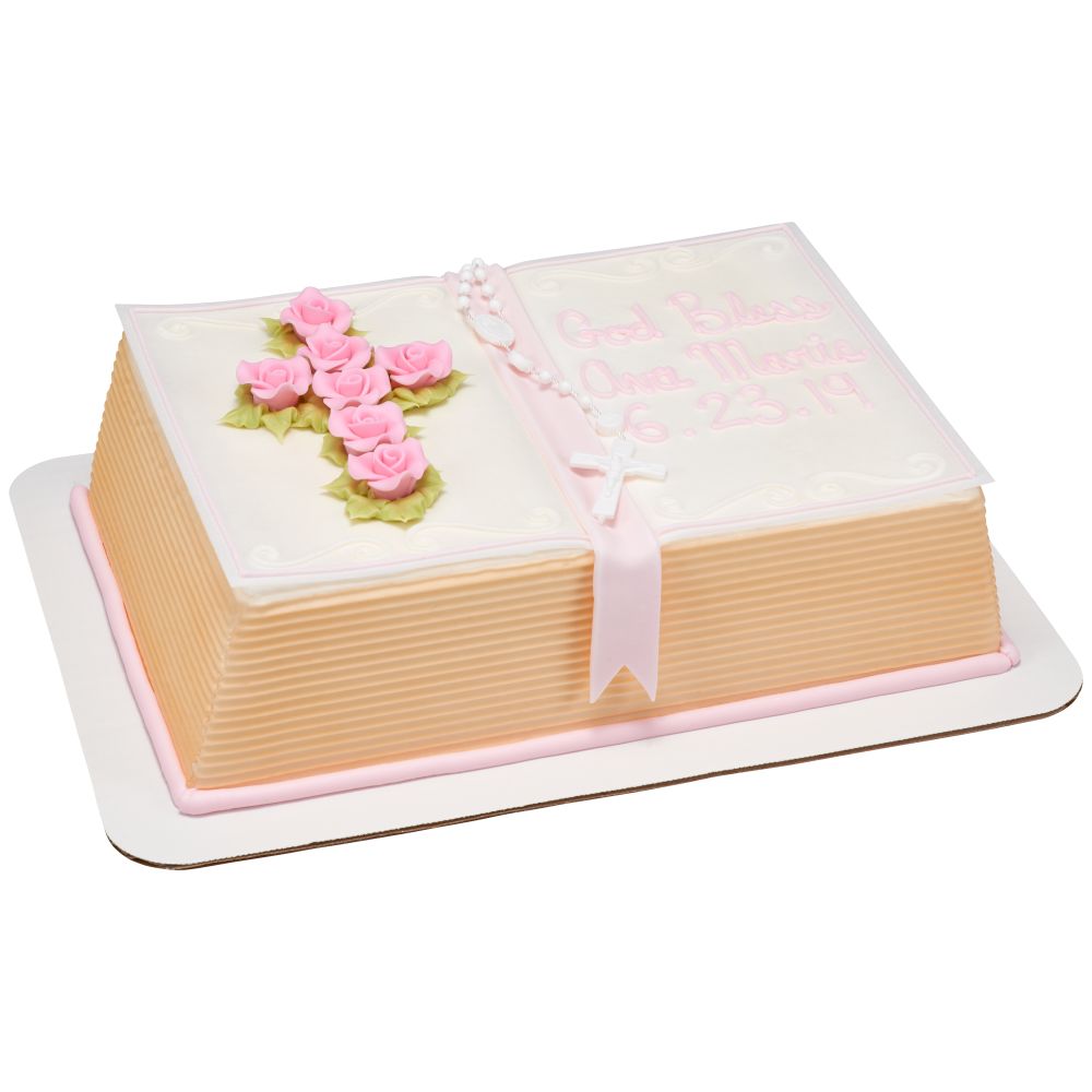 Image Cake White Rosary