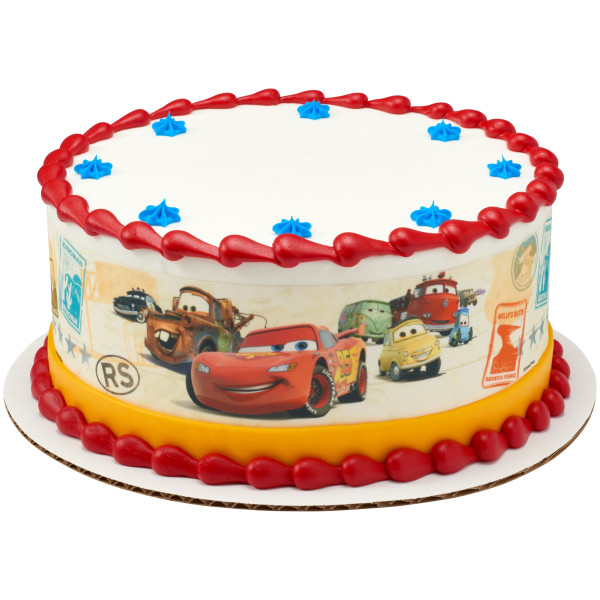 Disney and Pixar's Cars Make Your Mark PhotoCake® Edible Image® Strips