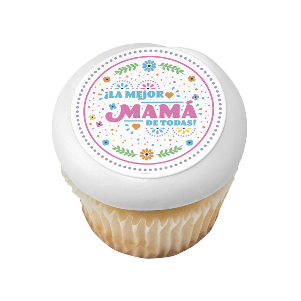 ¡La Mejor Mama de Todas! PhotoCake® Edible Image®