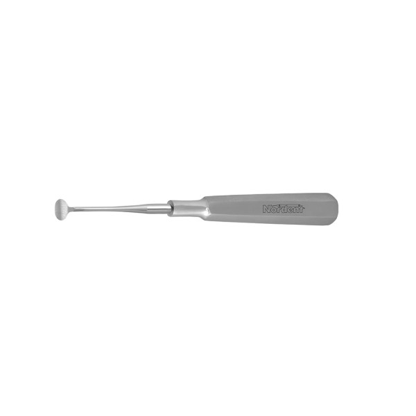Nordent Molt Bone Curette #4, single ended, 10mm spoon