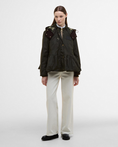 Barbour x ERDEM Wachsjacke Dhalia