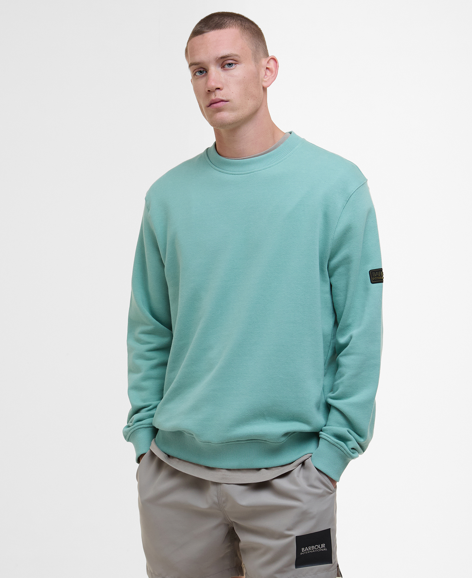 Outline Badge Sweatshirt image number 0
