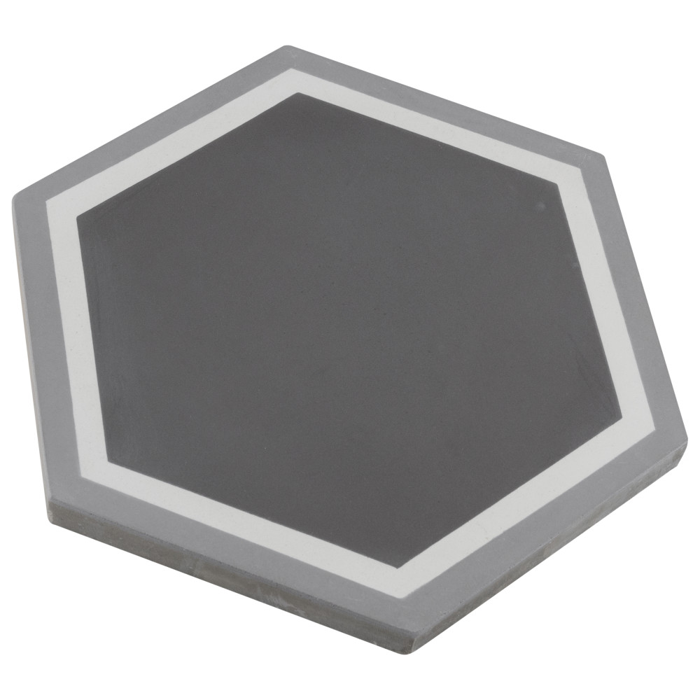 Cemento Hex Holland Strait 7-7/8 in. x 9 in. Cement Floor and Wall Tile