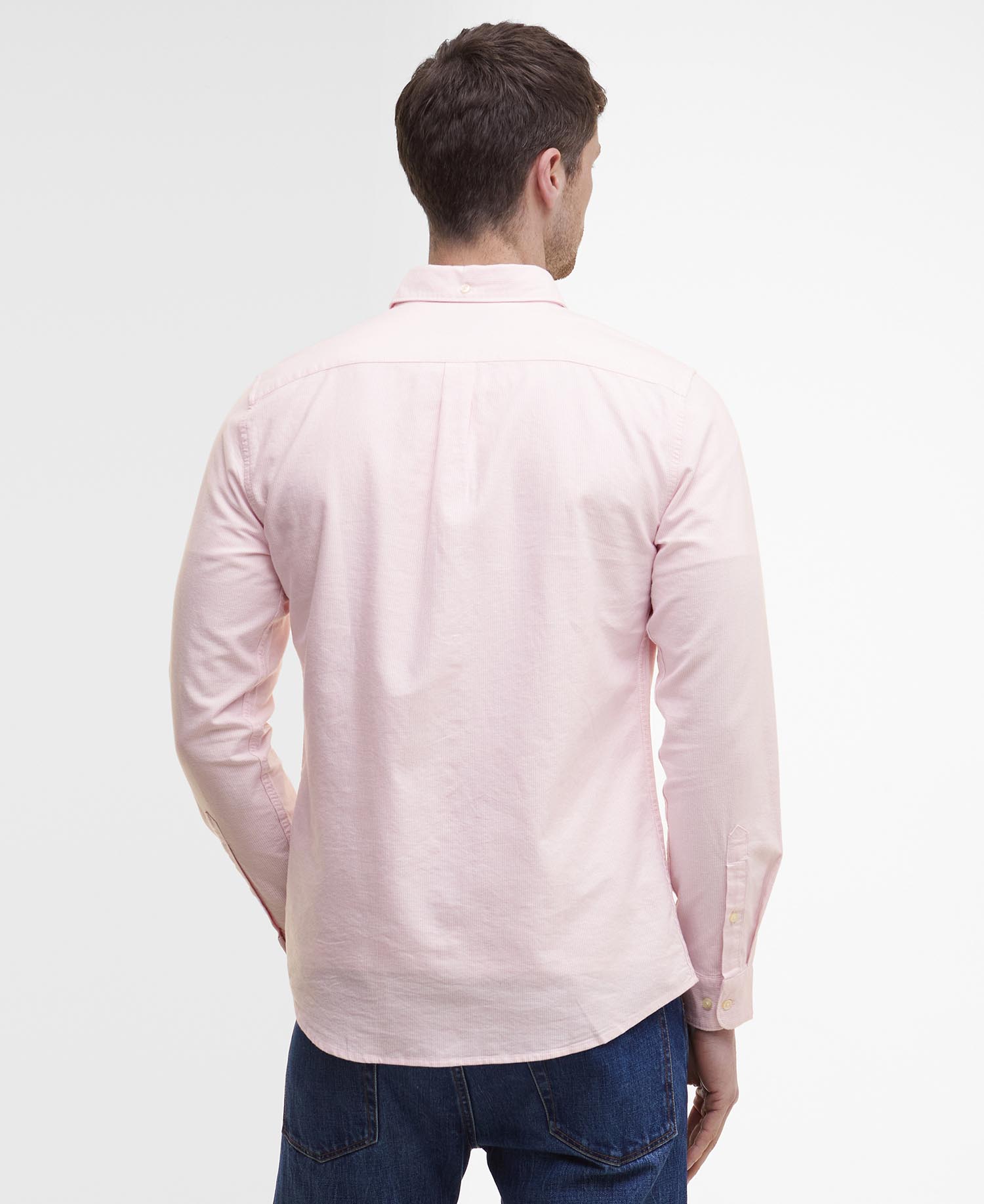 Striped Oxford Tailored Long-Sleeved Shirt image number 2