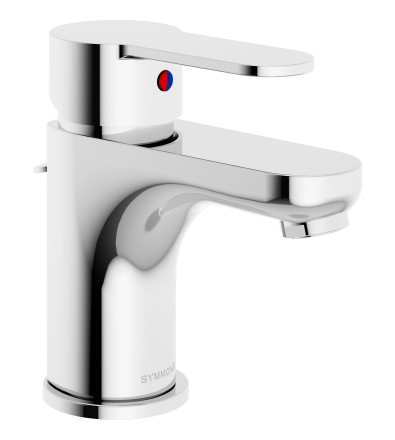 Identity Single Handle Lavatory Faucet with Grid Drain