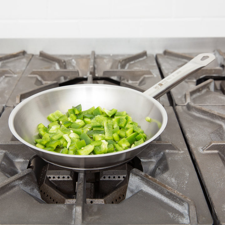 8-inch Optio™ frying pan in natural finish