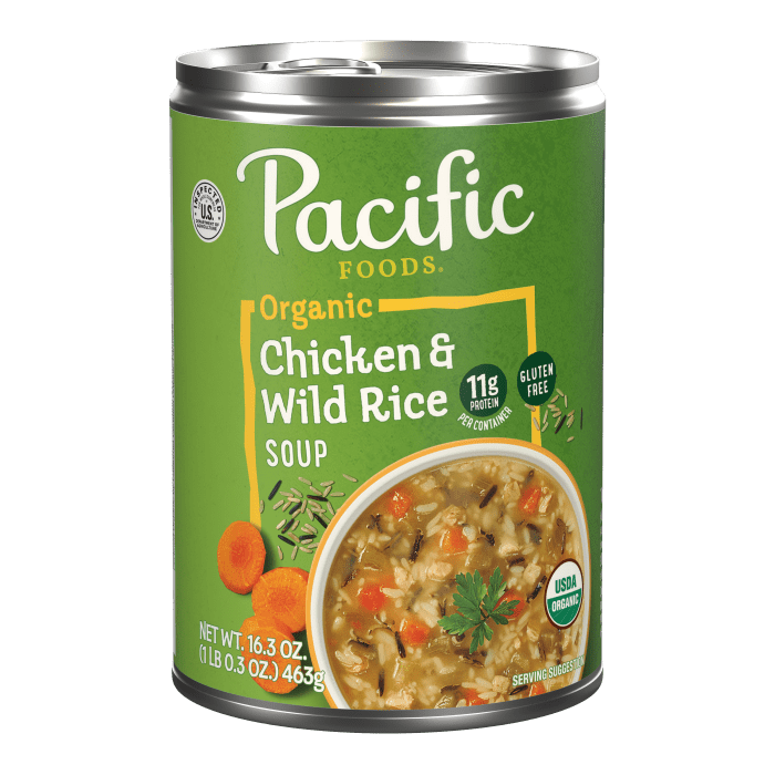 Organic Chicken and Wild Rice Soup