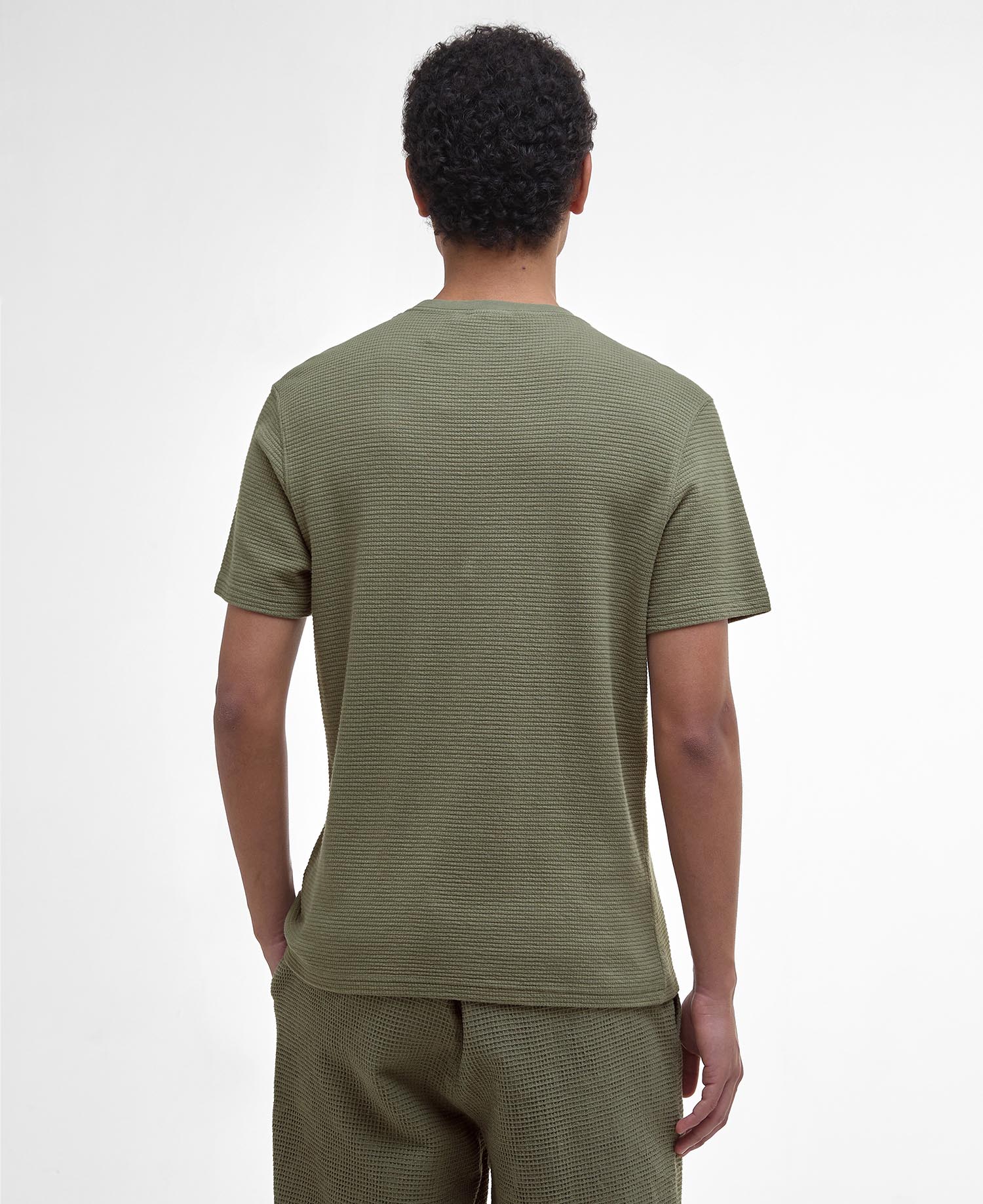 Platford Tailored Waffle T-Shirt image number 2