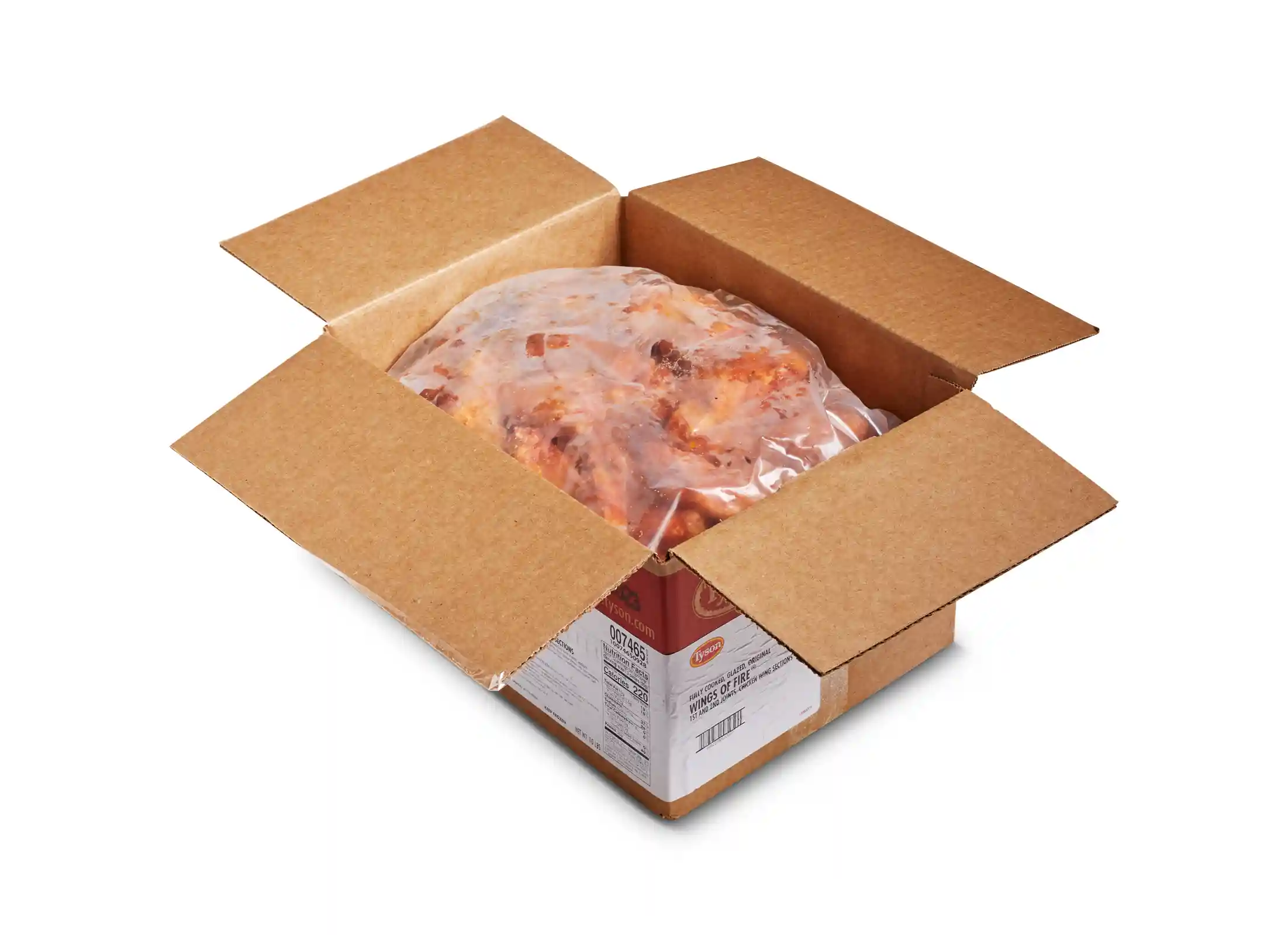 Tyson® Wings of Fire® Fully Cooked Glazed Bone-In Chicken Wing Sections, Medium_image_31