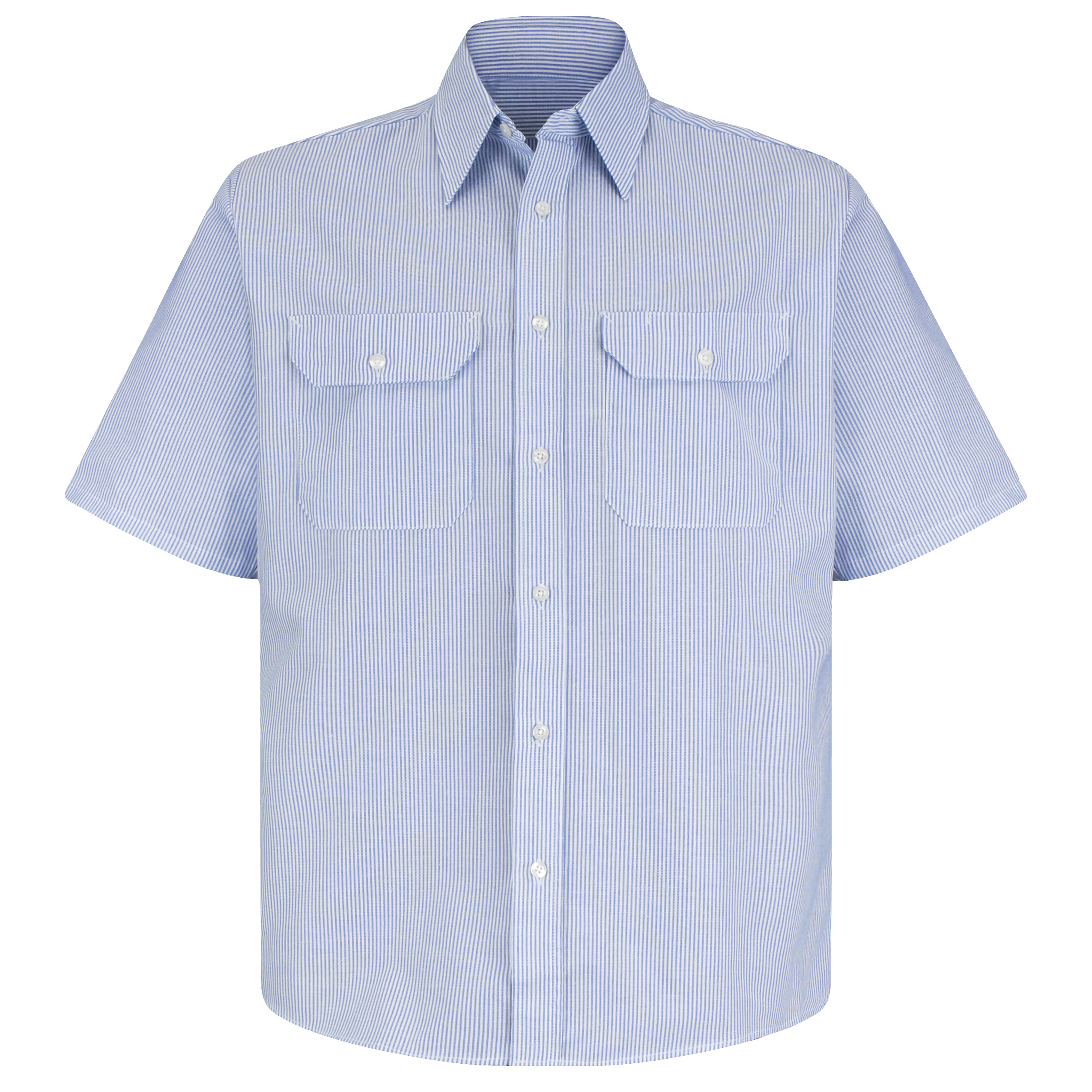 Men‘s Short Sleeve Deluxe Uniform Shirt-Red Kap