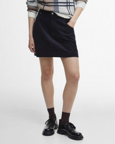 Tessa Cord Mini Skirt Classic Navy