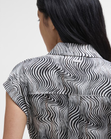 Romy Maxi Dress Monochrome Print