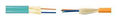 34002NG01 - Fiber Optic Cable Multimode - OM3 2-Fiber Tight Buffered Plenum Indoor 900 m Aqua