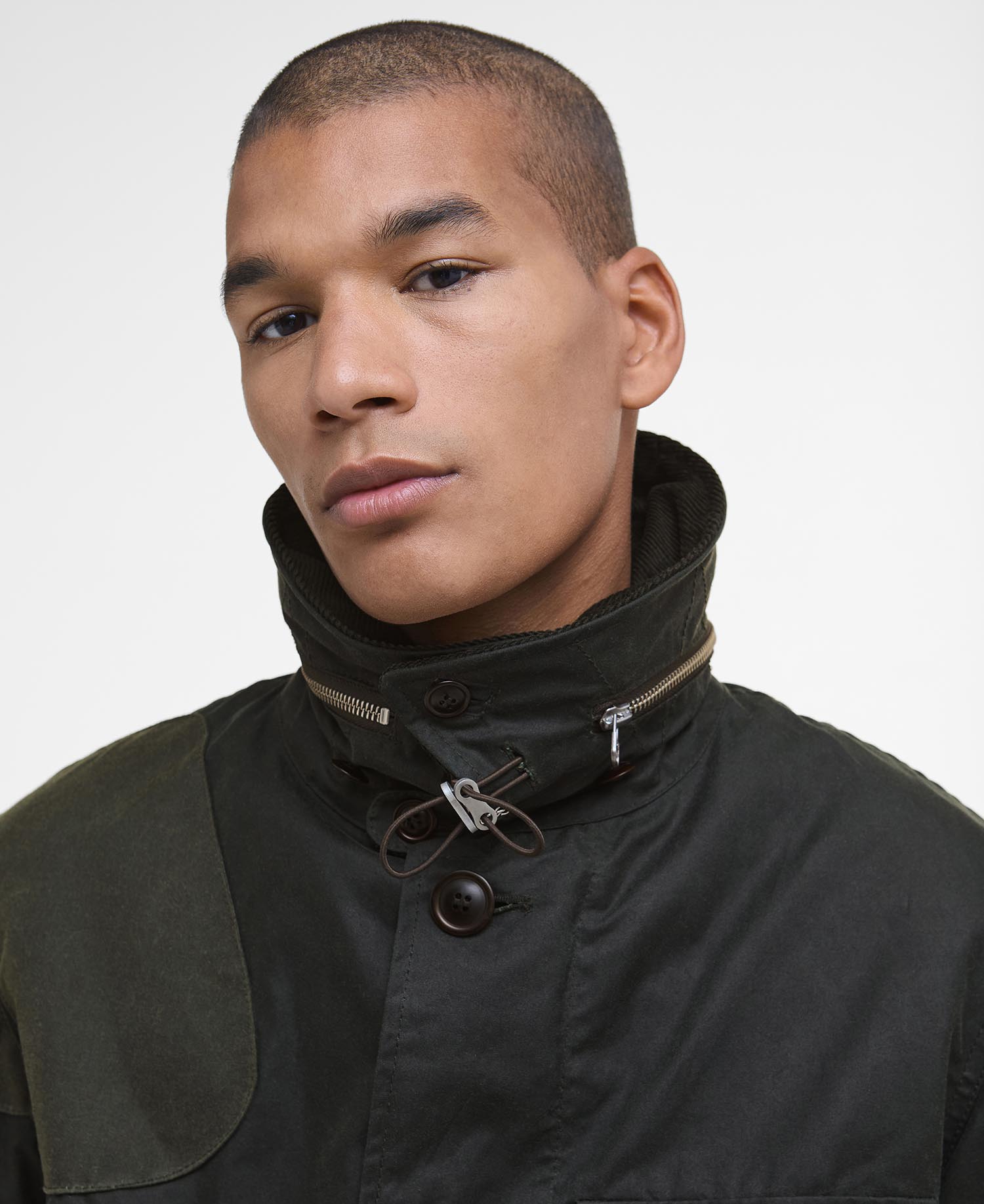 Giacca cerata Forest Barbour x TO KI TO image number 3