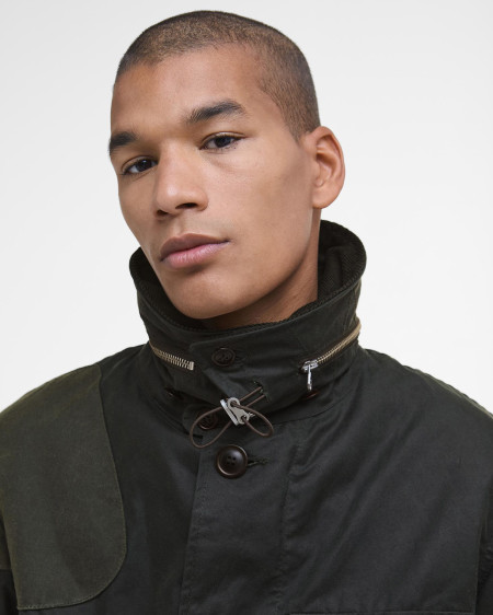 Giacca cerata Forest Barbour x TO KI TO