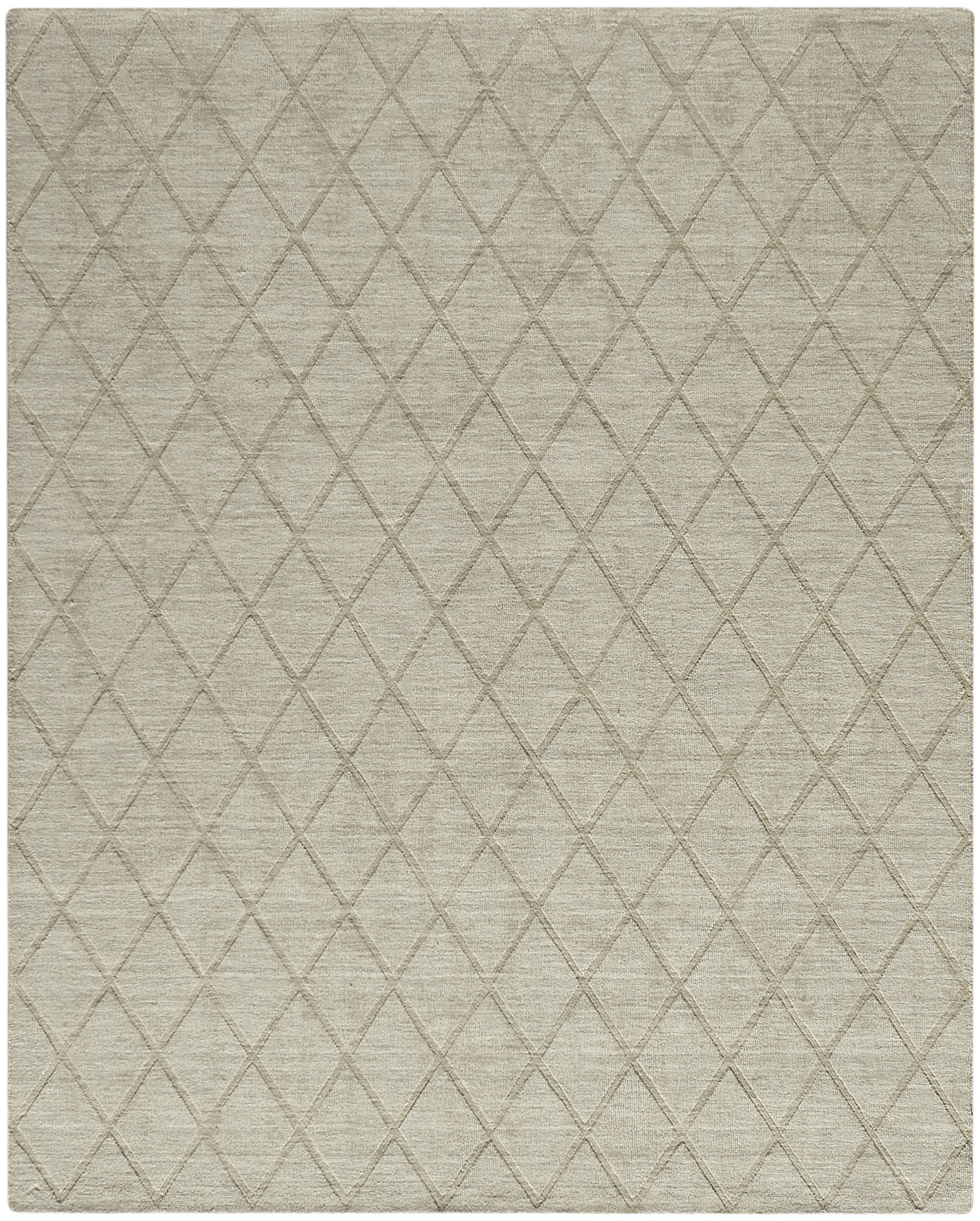 Nourison Wool Haven 7'9" x 9'9" Sage Modern Indoor Rug