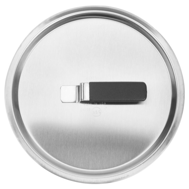 9-inch Tribute® stainless steel frying pan cover with dipped handle