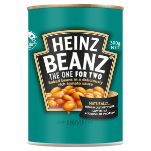 heinz beanz® the one for two 300g image