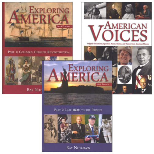 Exploring America Curriculum Package (2019 Edition)