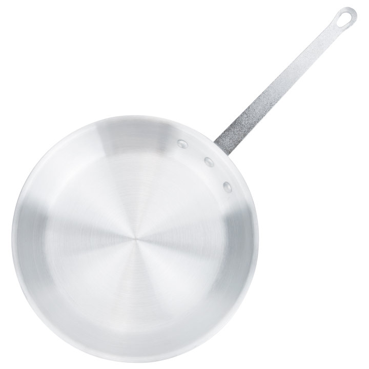 12-inch Arkadia™ aluminum frying pan in natural finish