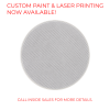 VX66R 6″ ROUND IN-CEILING SPEAKER W/ WHITE MICRO TRIM GRILLE (1 PAIR)