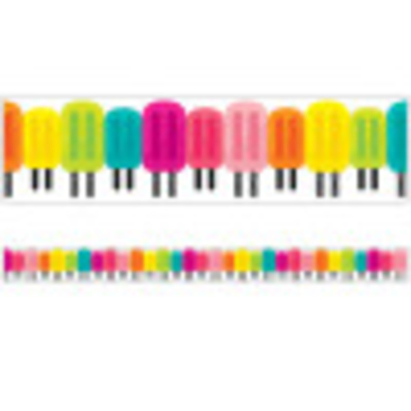 Simply Stylish Tropical Pops Straight Border, 36 Feet