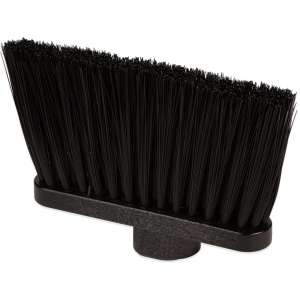 Carlisle, Duo Sweep, 13in, Light Industrial Broom ( Head Only), Polypropylene Bristles, Black