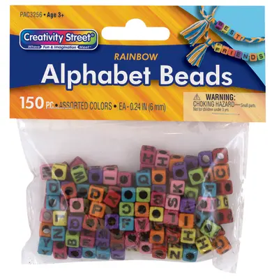 Creativity Street  Alphabet Beads