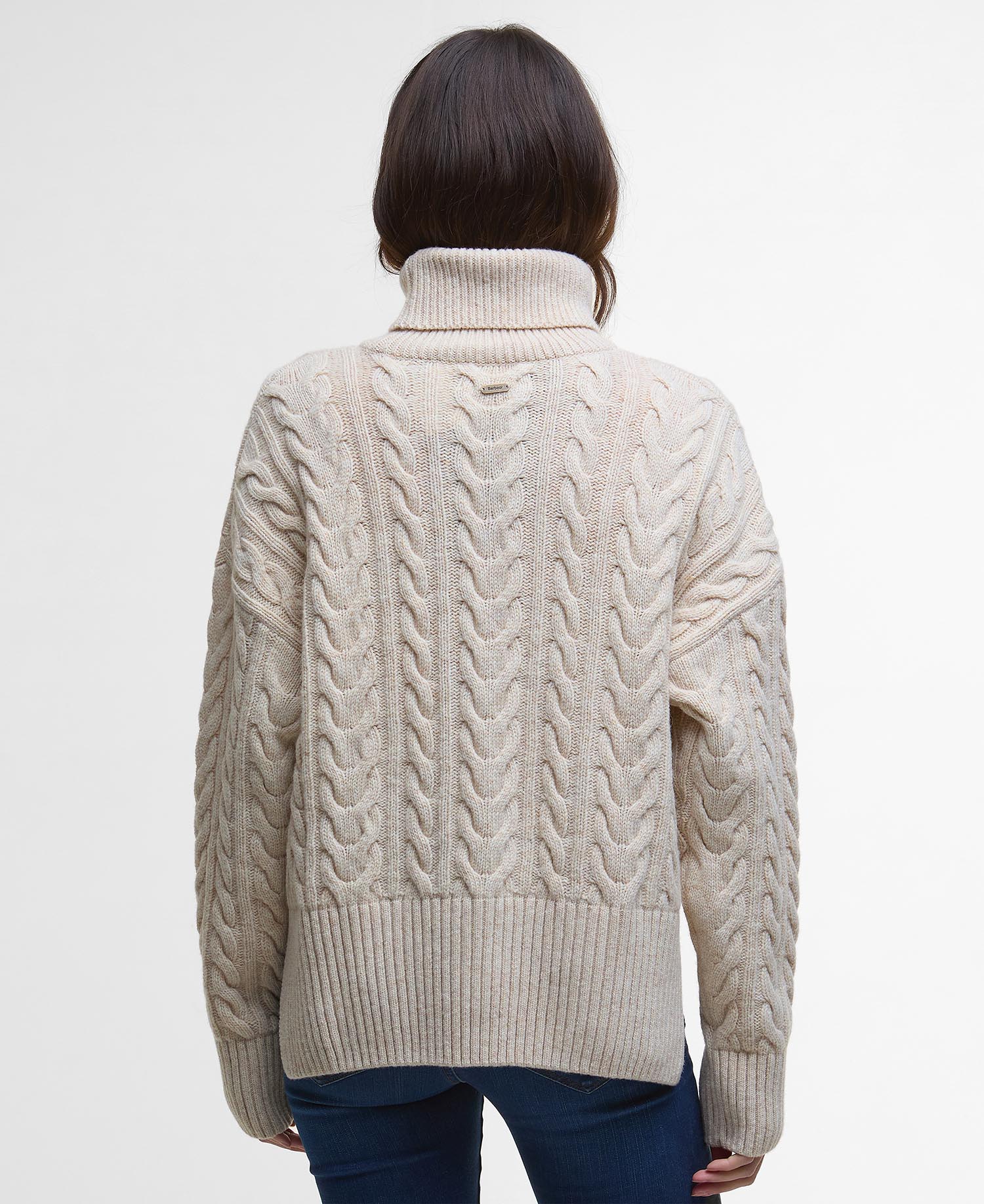 Maglione Embleton a collo alto con risvolto image number 2