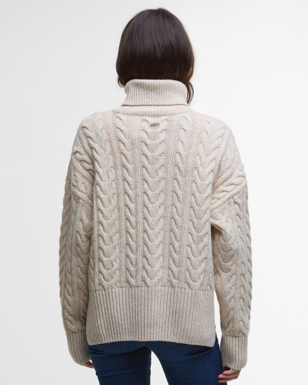 Maglione Embleton a collo alto con risvolto