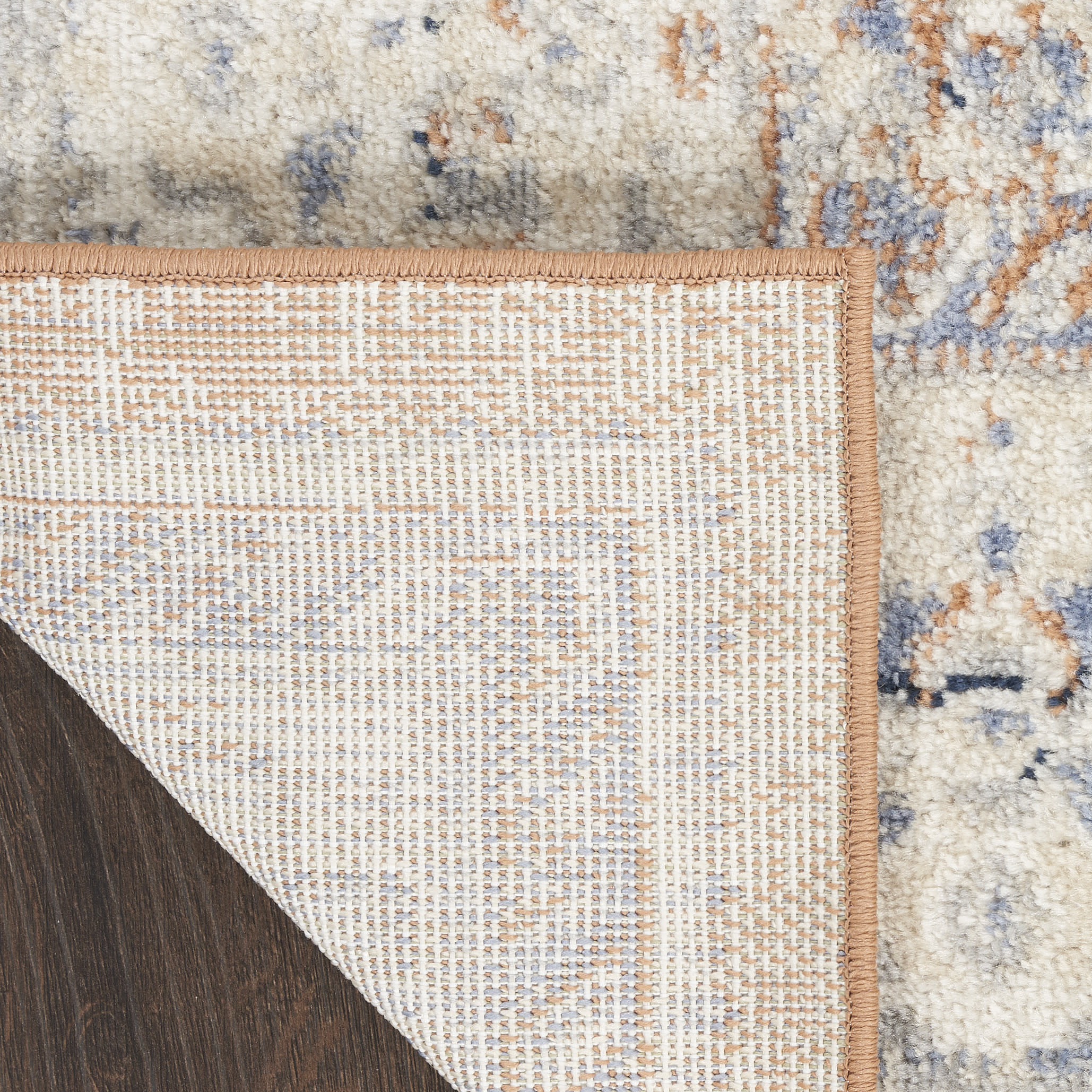 Nourison Nourison Essentials Persian 2'2" x 14 Beige Blue Vintage Rug