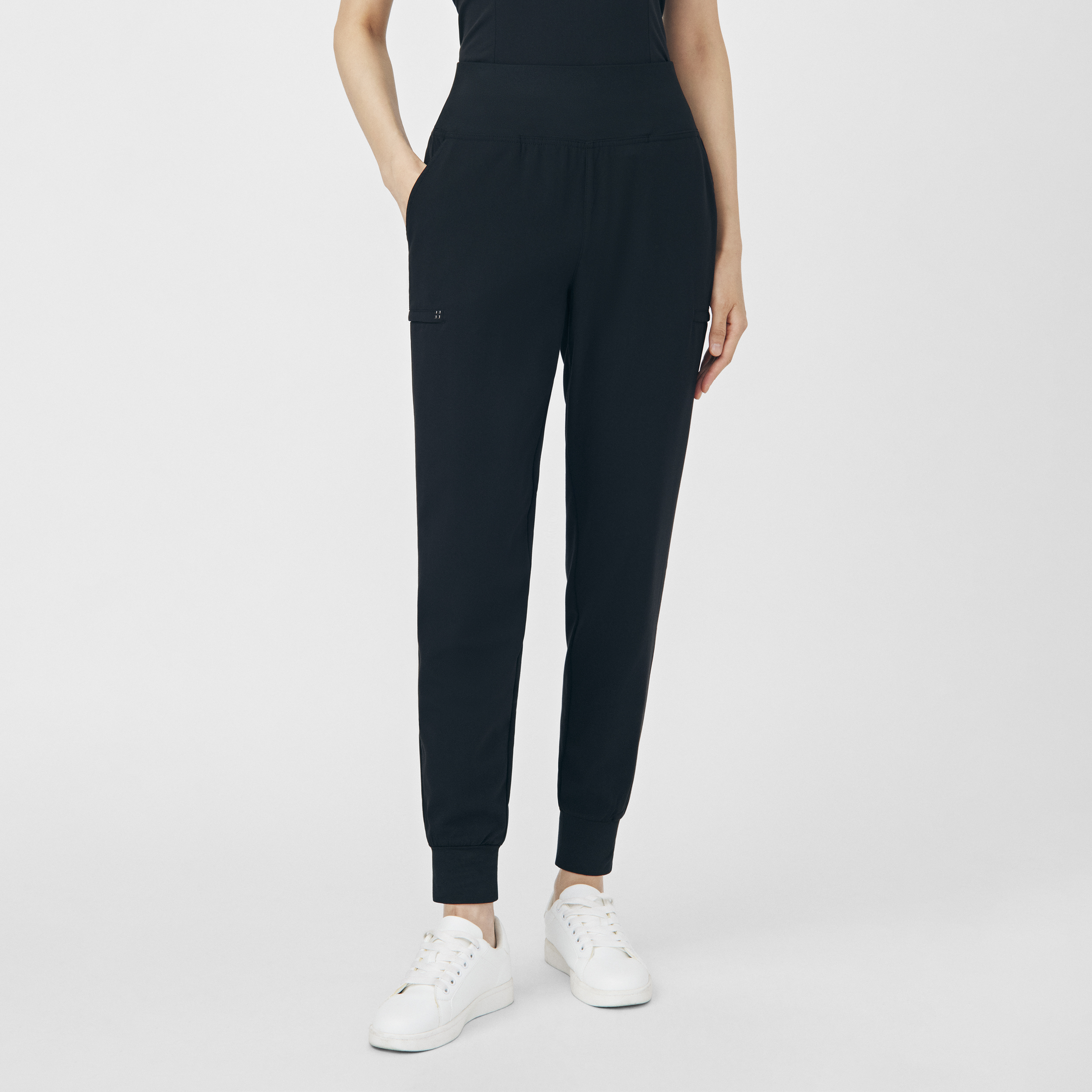 White Cross CRFT Women&#39;s Jogger Scrub Pants-White Cross