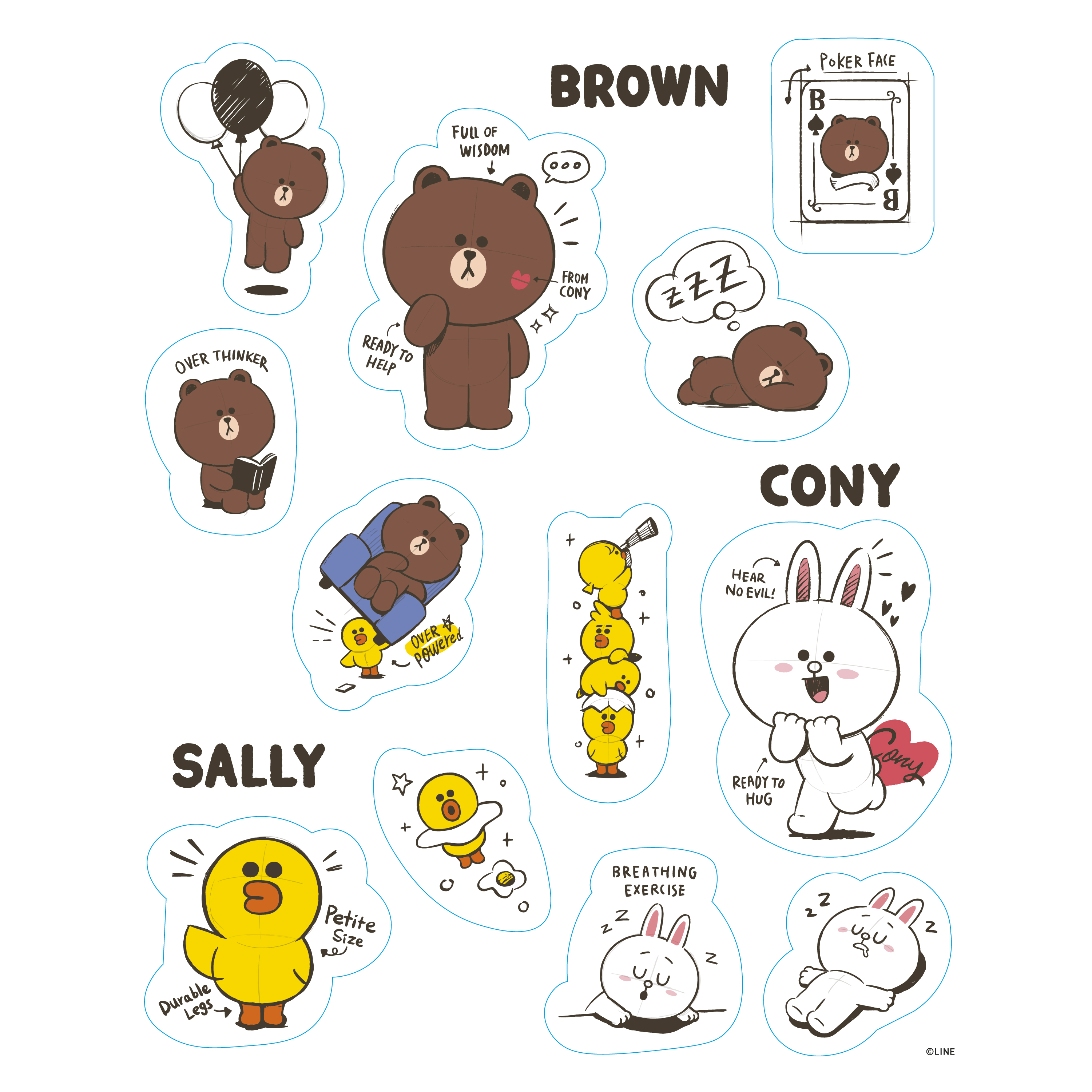 Line Friends 20 ounce Insulated Tumbler with Stickers, Brown, Sally and Cony slideshow image 3 Line Friends 20 ounce Insulated Tumbler with Stickers, Brown, Sally and Cony slideshow image 3