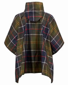 Tartan Showerproof Poncho 