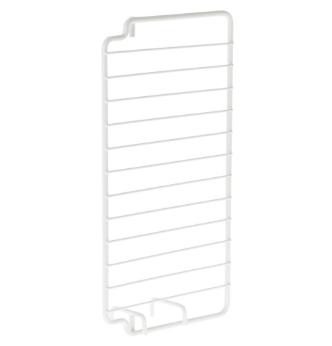 Refrigerator freezer compartment wire shelf