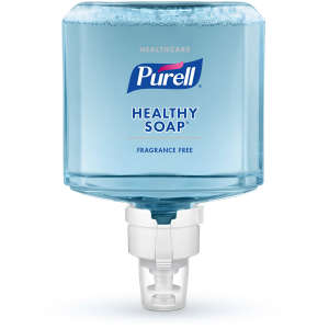 GOJO, PURELL®, HEALTHY SOAP™ Gentle & Free Foam Soap, ES8 Dispenser 1200 mL Cartridge