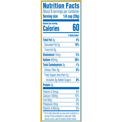 Velveeta Shreds Cheddar Shredded Cheese, 8 oz Bag