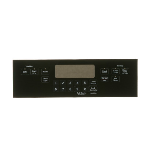 RANGE CONTROL PANEL - BLACK