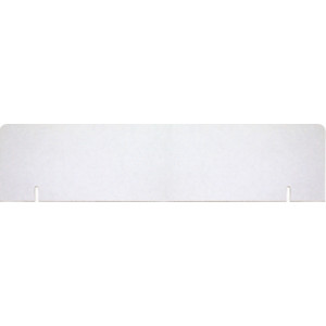Presentation Board Headers, White, 36" x 9-1/2, 1 Board