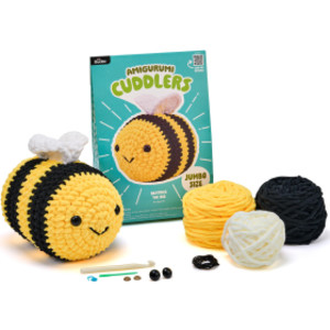 Beatrice the Bee 10" Jumbo Cuddler Crochet Kit