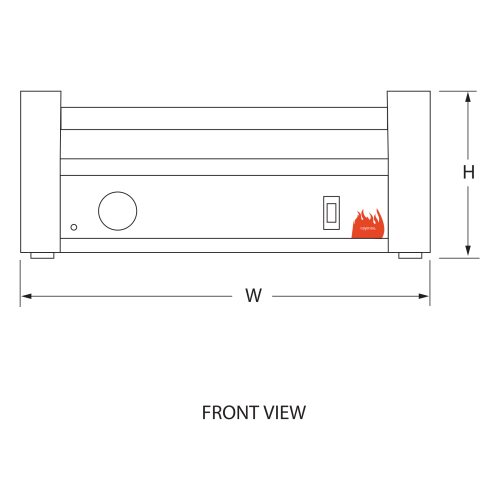 Engineering front view