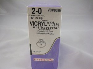 Coated Vicryl Plus Suture with Needle MK 458141