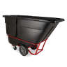 Rubbermaid Commercial, BRUTE Heavy Duty, Tilt Truck, 54 cu ft, Black
