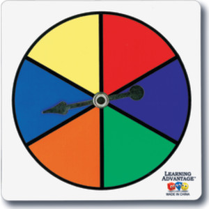Six-Color Spinners - Set of 5