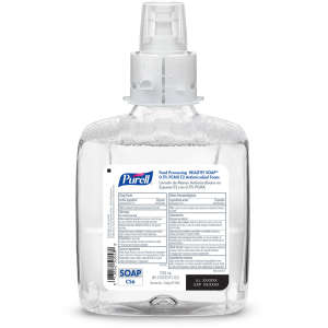 Gojo, PURELL®, HEALTHY SOAP™ 0.5% PCMX E2 Antimicrobial Foam Soap, CS6 Dispenser 1200 mL Cartridge